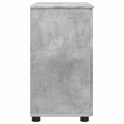 Baderomsskap med hylle Betonggrå 61 x 35 x 64 cm Konstruert tre