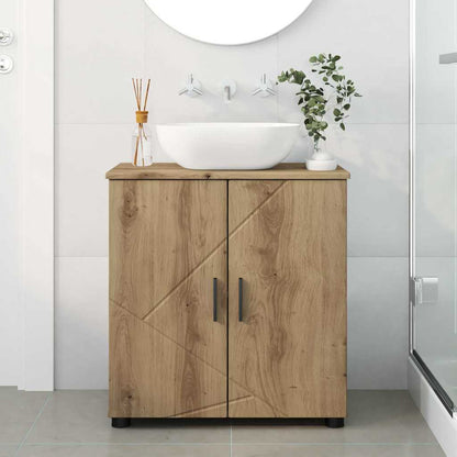 Baderomsskap med dør artisan eik 61 x 35 x 64 cm Konstruert tre