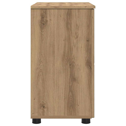 Baderomsskap med dør artisan eik 61 x 35 x 64 cm Konstruert tre