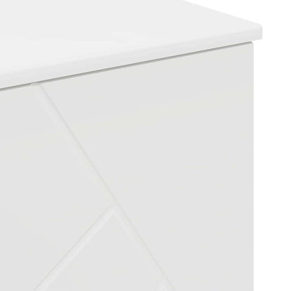 Baderomsskap med skuff Hvit 76.5 x 35 x 64 cm Konstruert tre