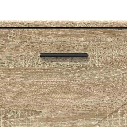 Baderomsskap Sonoma eik 76.5 x 35 x 64 cm Konstruert tre