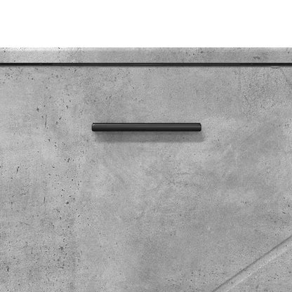Baderomsskap Betonggrå 76.5 x 35 x 64 cm Konstruert tre