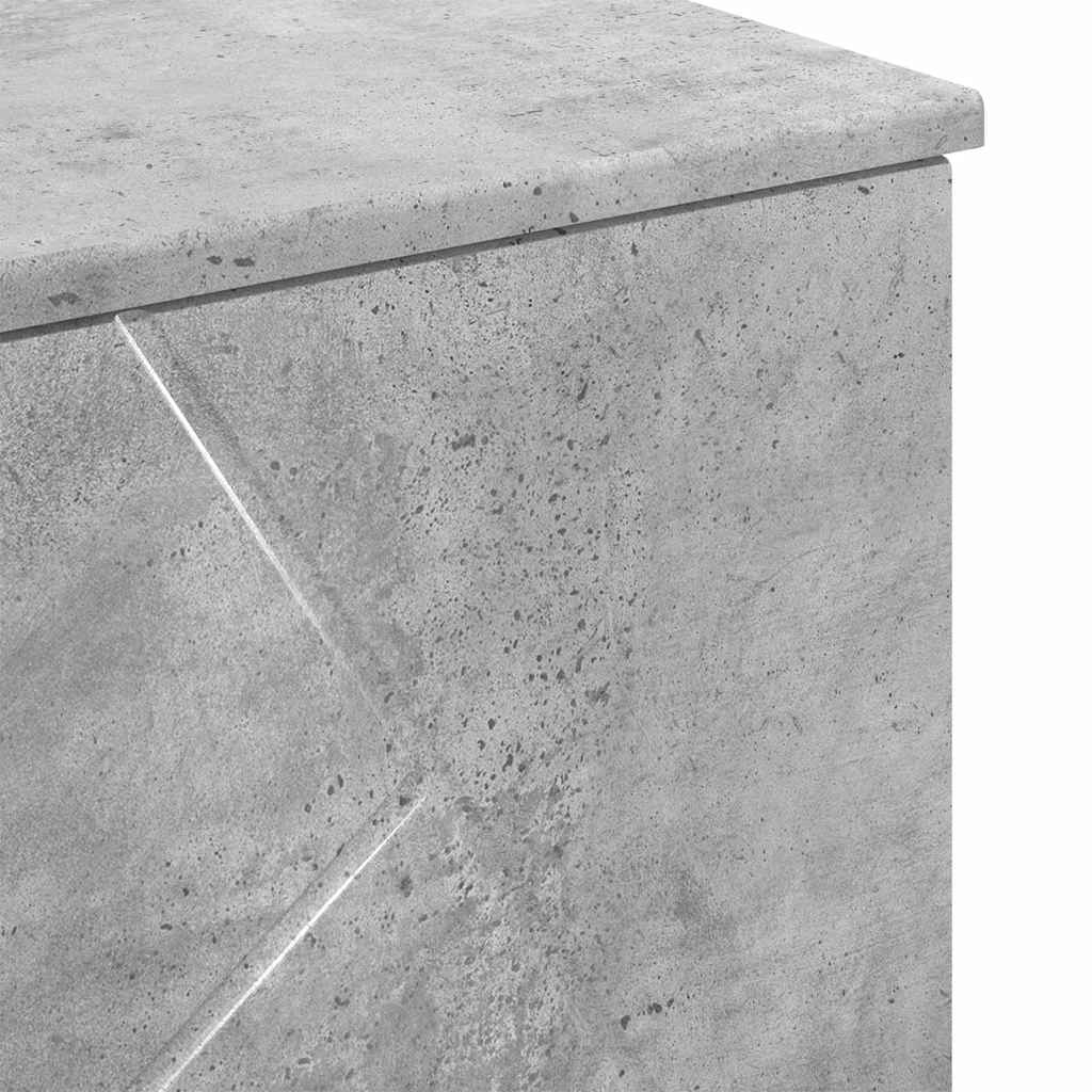 Baderomsskap Betonggrå 76.5 x 35 x 64 cm Konstruert tre