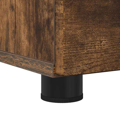Baderomsskap Røkt eik 76.5 x 35 x 64 cm Konstruert tre