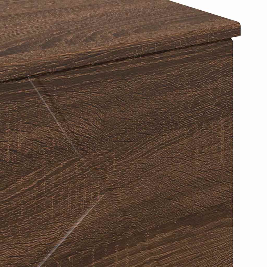 Baderomsskap brun eik 76.5 x 35 x 64 cm Konstruert tre
