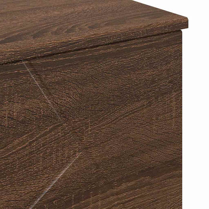 Baderomsskap brun eik 76.5 x 35 x 64 cm Konstruert tre