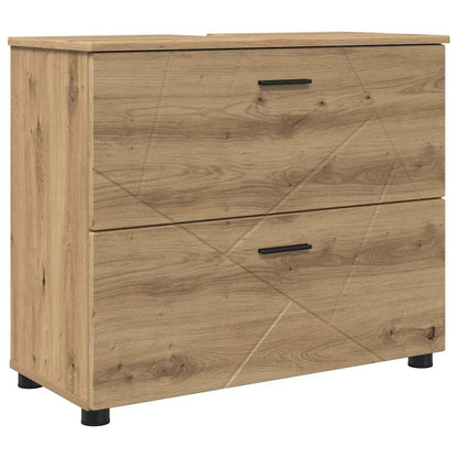 Baderomsskap artisan eik 76.5 x 35 x 64 cm Konstruert tre
