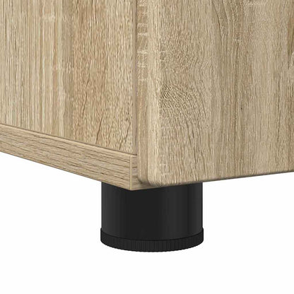 Baderomsskap med dør Sonoma eik 60 x 35 x 80 cm Konstruert tre