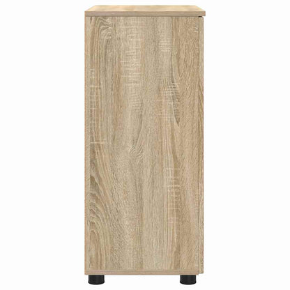 Baderomsskap med dør Sonoma eik 60 x 35 x 80 cm Konstruert tre