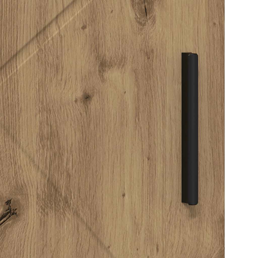 Baderomsskap med dør artisan eik 60 x 35 x 80 cm Konstruert tre