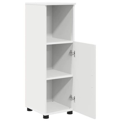 Baderomsskap med hylle Hvit 30 x 35 x 95 cm Konstruert tre