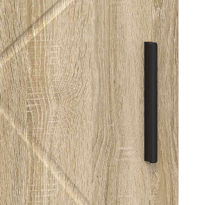Baderomsskap med dør Sonoma eik 30 x 35 x 95 cm Konstruert tre