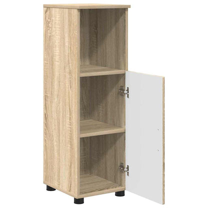 Baderomsskap med dør Sonoma eik 30 x 35 x 95 cm Konstruert tre