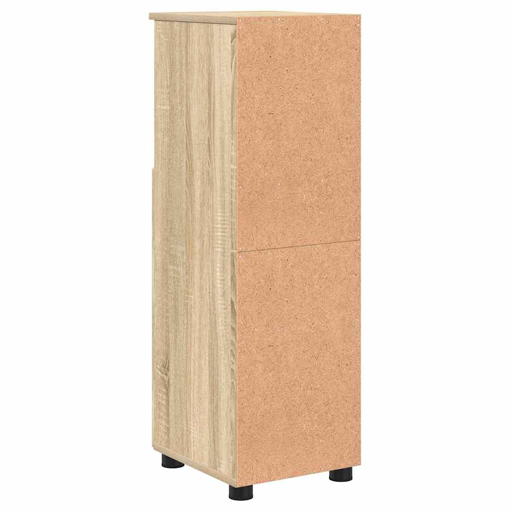 Baderomsskap med dør Sonoma eik 30 x 35 x 95 cm Konstruert tre