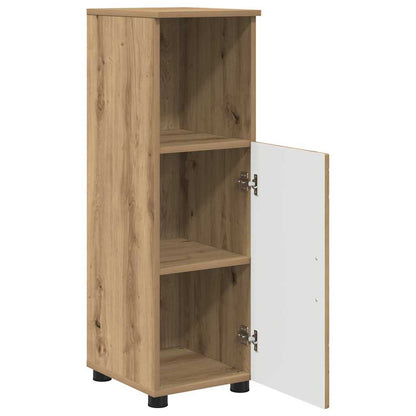 Baderomsskap med dør artisan eik 30 x 35 x 95 cm Konstruert tre