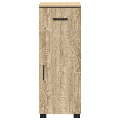 Baderomsskap med dør Sonoma eik 30 x 35 x 80 cm Konstruert tre