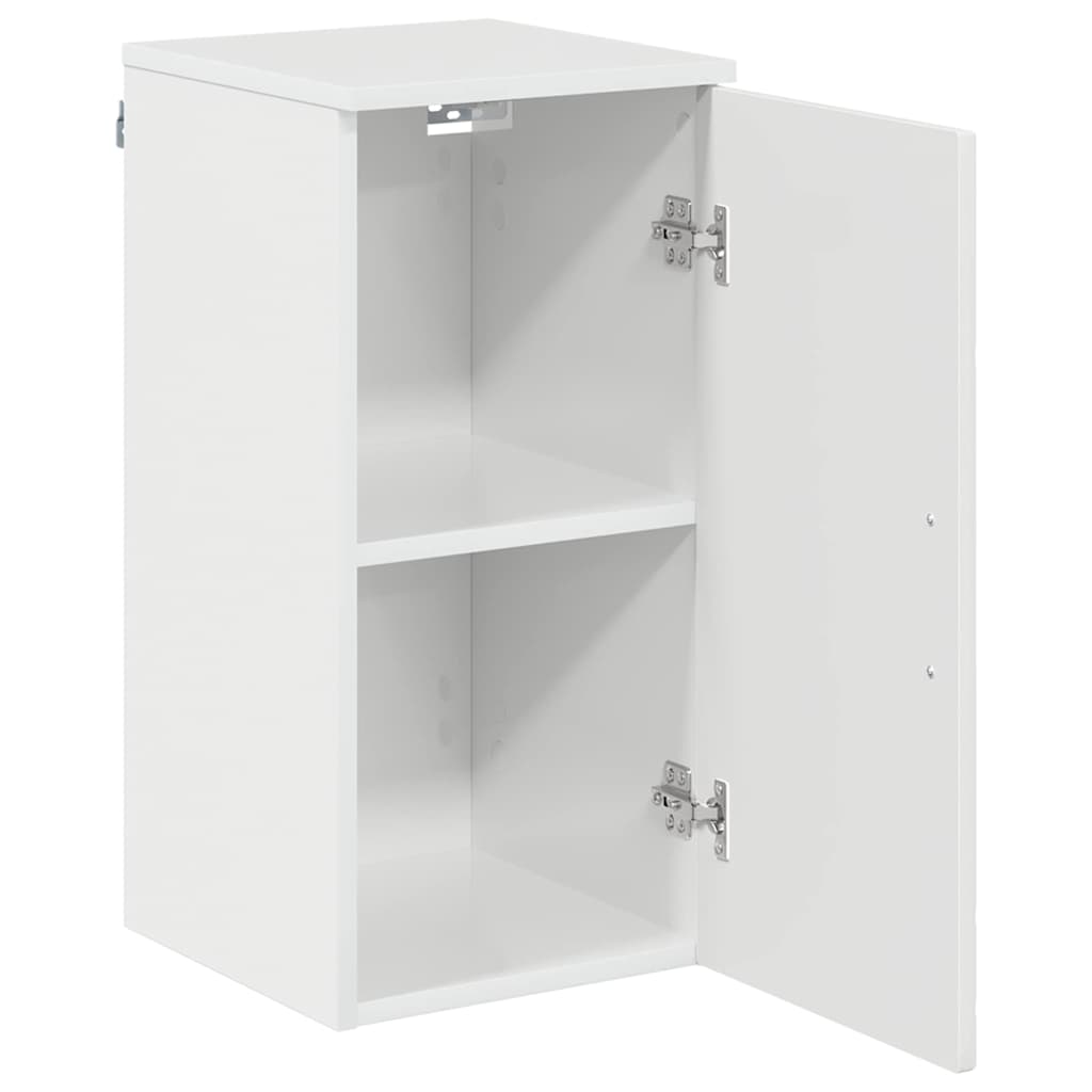 Baderomsskap Høyglans hvit 30 x 31,5 x 61 cm Konstruert tre
