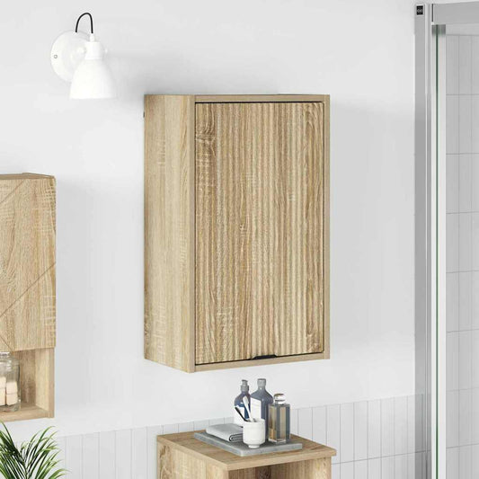 Baderomsskap Sonoma eik 39 x 23.5 x 65 cm Konstruert tre