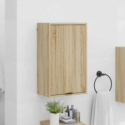 Baderomsskap Sonoma eik 39 x 23.5 x 65 cm Konstruert tre