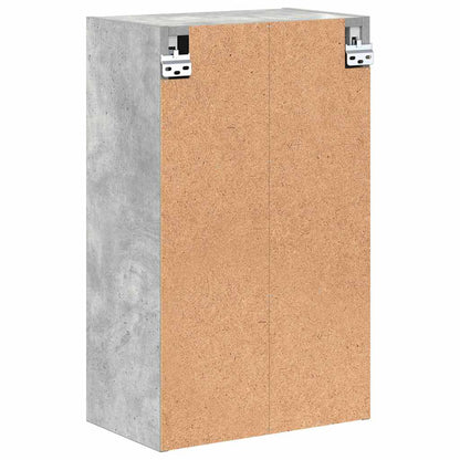 Baderomsskap med dør Betonggrå 39 x 23.5 x 65 cm Konstruert tre