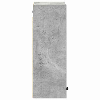 Baderomsskap med dør Betonggrå 39 x 23.5 x 65 cm Konstruert tre