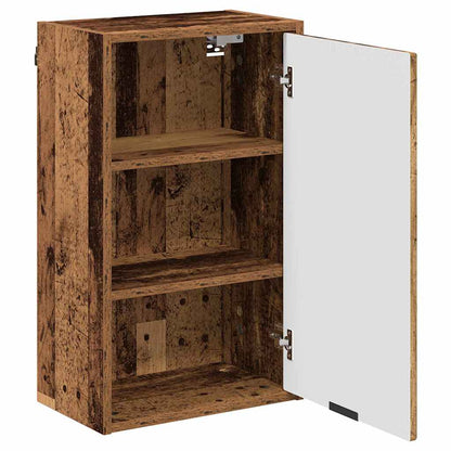 Baderomsskap Gammelt tre 39 x 23.5 x 65 cm Konstruert tre
