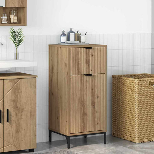 Baderomsskap artisan eik 39.5 x 36 x 88 cm Konstruert tre