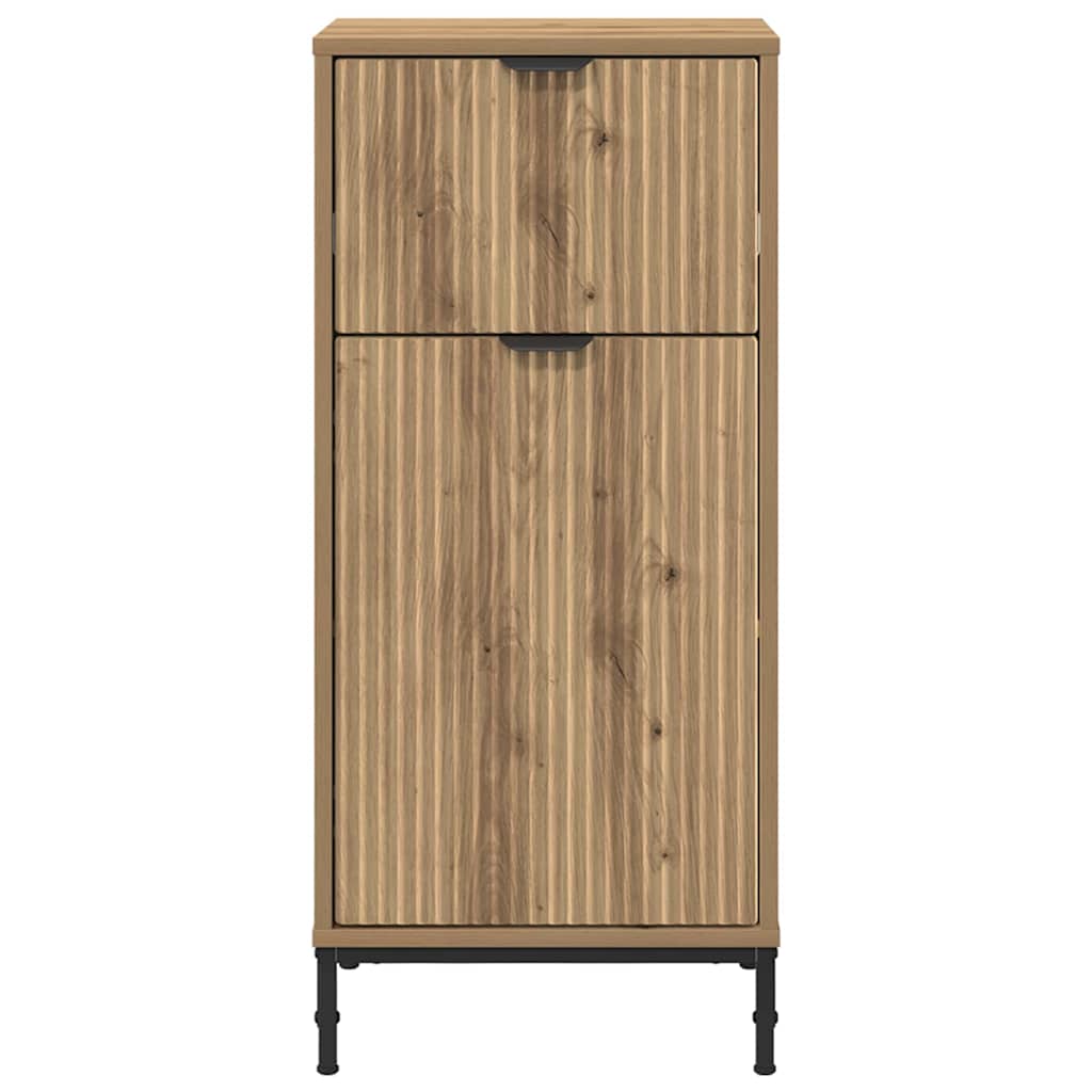 Baderomsskap artisan eik 39.5 x 36 x 88 cm Konstruert tre