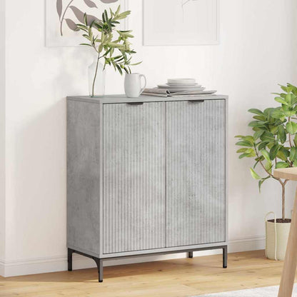 Serviesskap Betonggrå 69,5 x 33 x 82 cm Konstruert tre