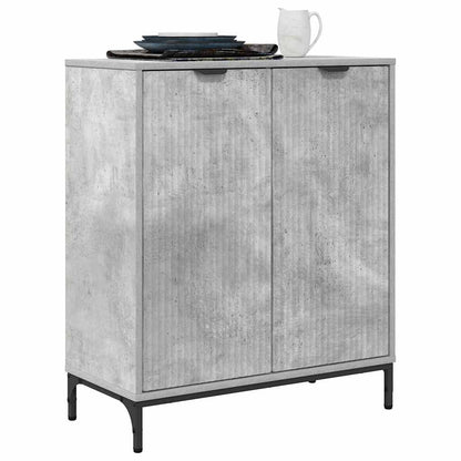 Serviesskap Betonggrå 69,5 x 33 x 82 cm Konstruert tre