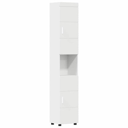Baderomsskap TULUM Hvit 37 x 31.5 x 203 cm Konstruert tre