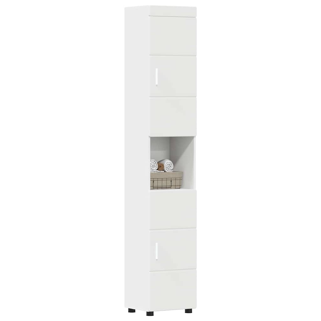 Baderomsskap TULUM Hvit 37 x 31.5 x 203 cm Konstruert tre