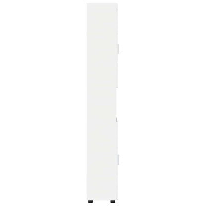Baderomsskap TULUM Hvit 37 x 31.5 x 203 cm Konstruert tre