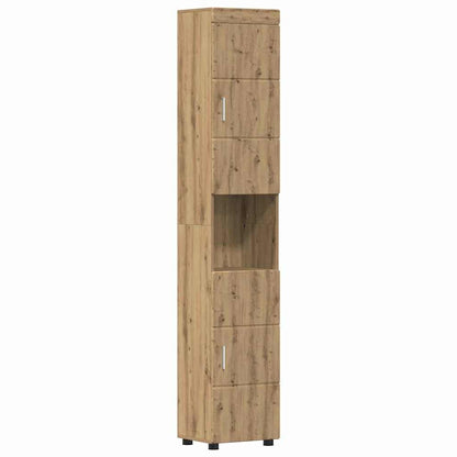 Baderomsskap med lagring TULUM artisan eik 37 x 31.5 x 203 cm