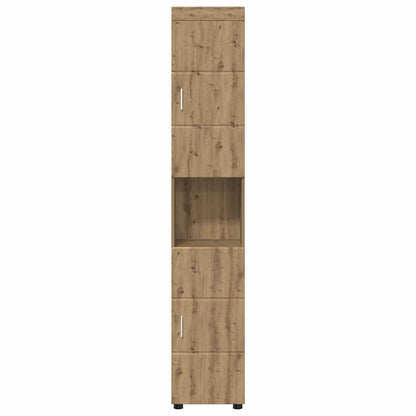 Baderomsskap med lagring TULUM artisan eik 37 x 31.5 x 203 cm