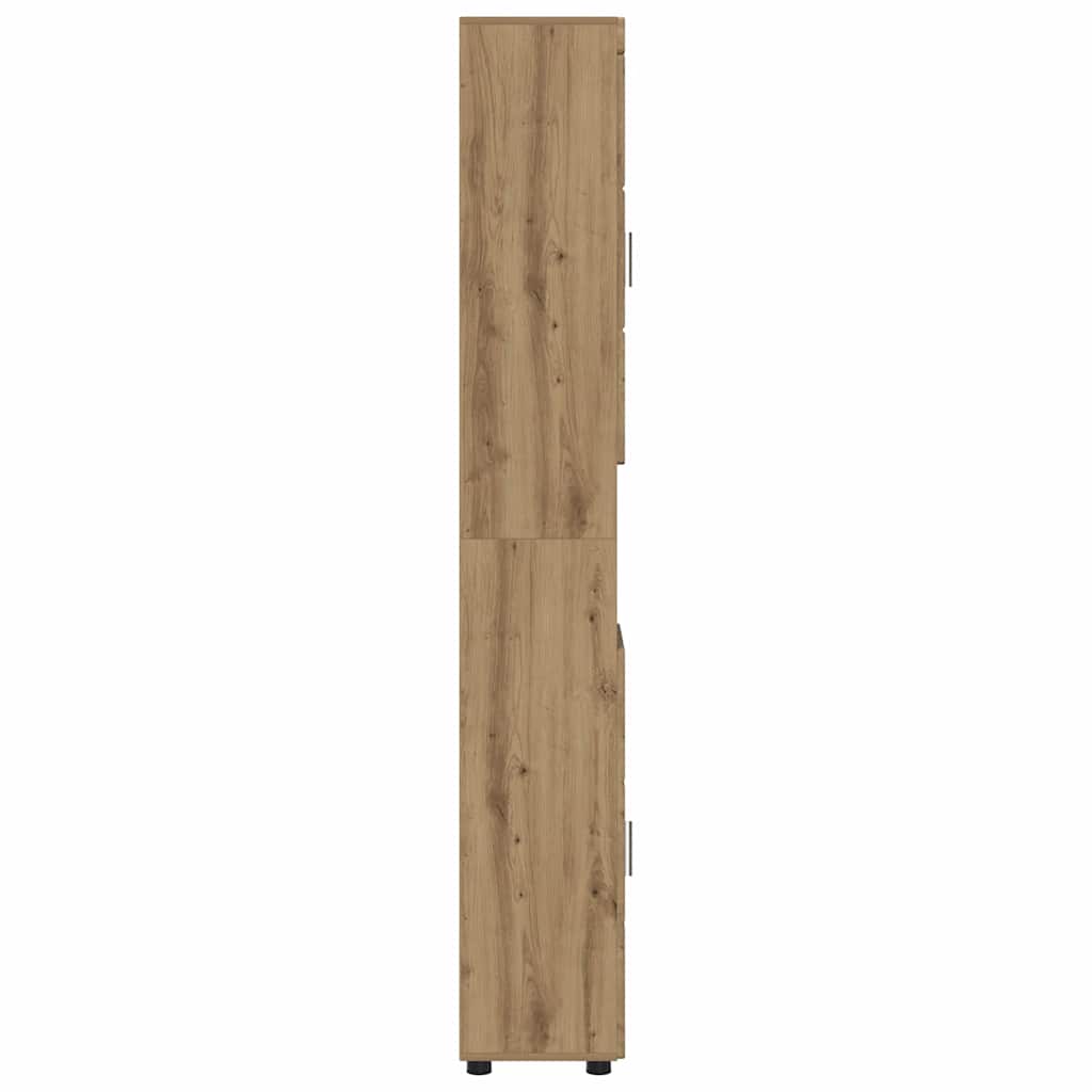 Baderomsskap med lagring TULUM artisan eik 37 x 31.5 x 203 cm