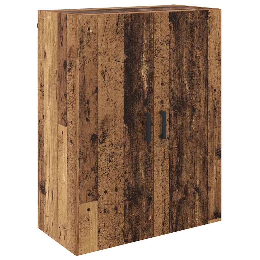 Veggskap Gammelt Tre 2 stk 69.5 x 34 x 90 cm