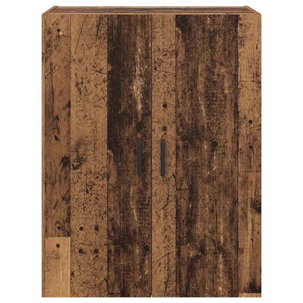 Veggskap Gammelt Tre 2 stk 69.5 x 34 x 90 cm