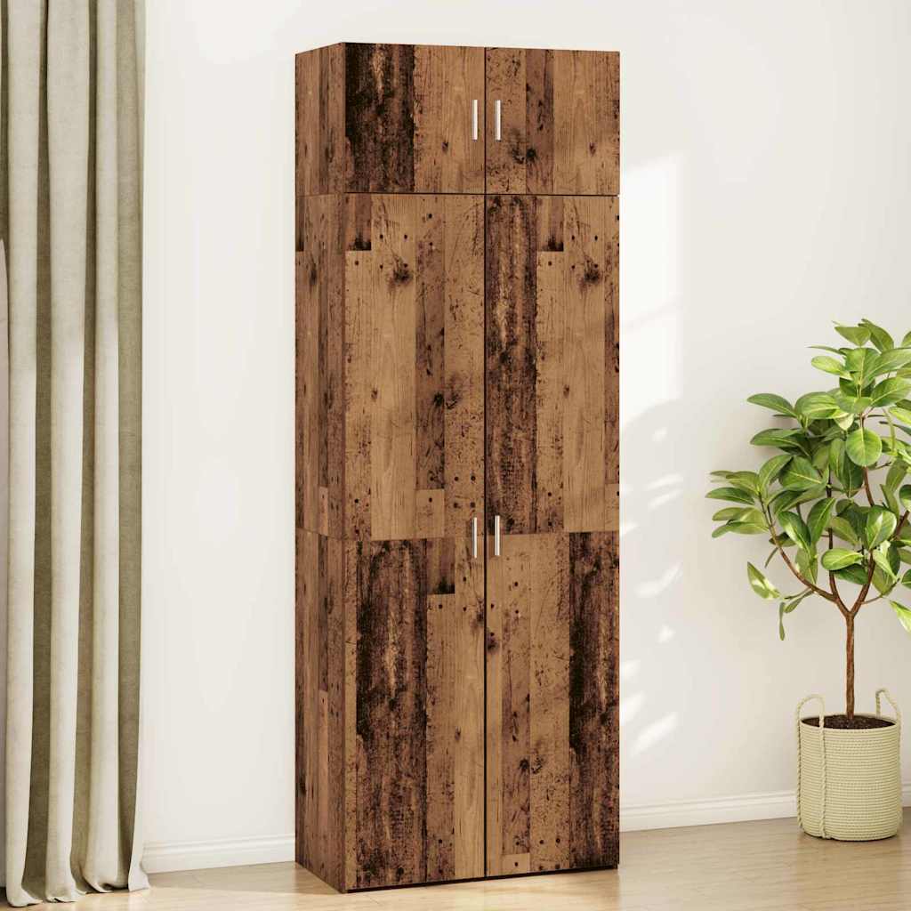 Skap Gammelt Tre 80 x 42.5 x 225 cm
