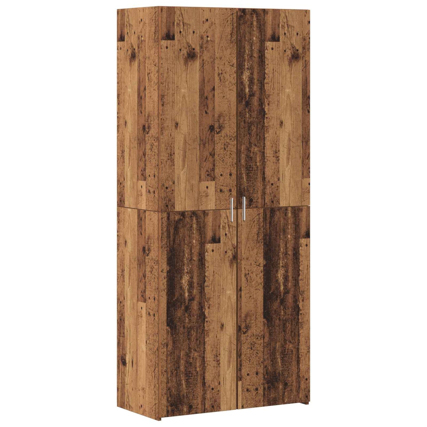 Oppbevaringsskap 3 pcs Gammelt tre