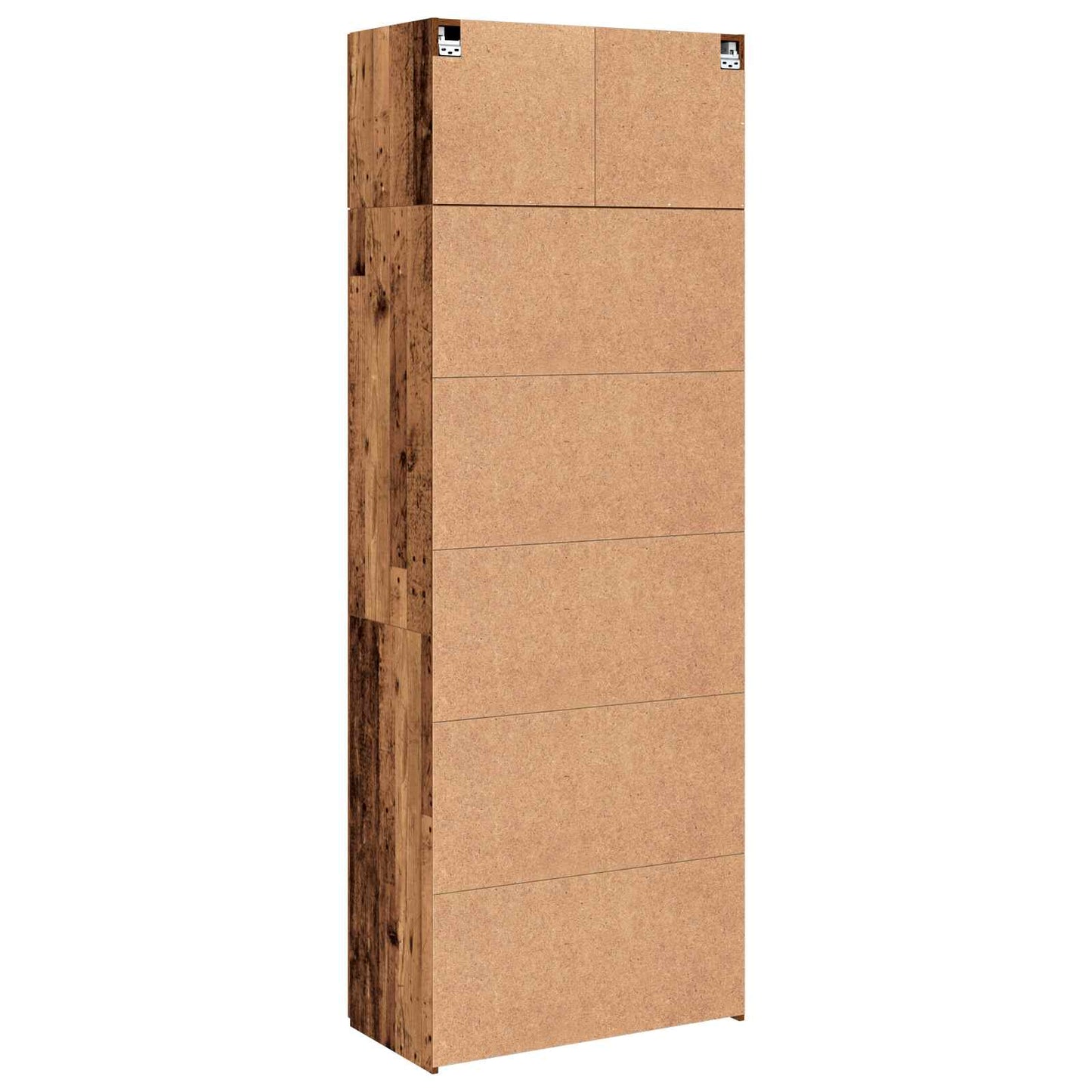 Oppbevaringsskap 3 pcs Gammelt tre