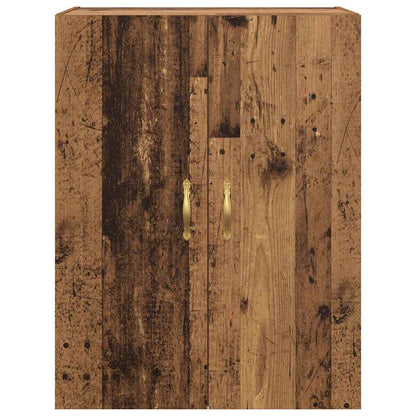 Veggskap Gammelt Tre 2 stk 69.5 x 34 x 90 cm