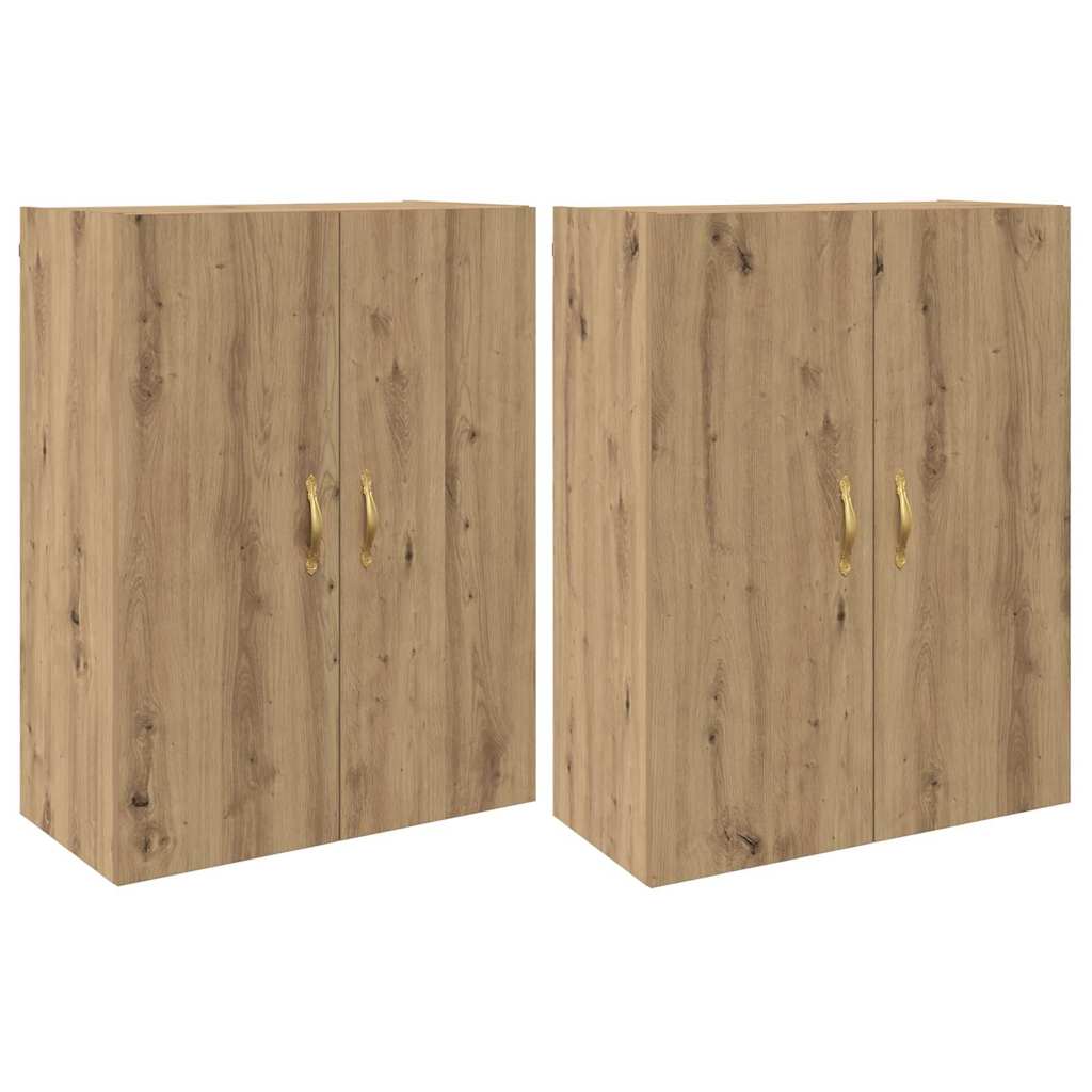 Veggskap Artisan Eik 2 stk 69.5 x 34 x 90 cm