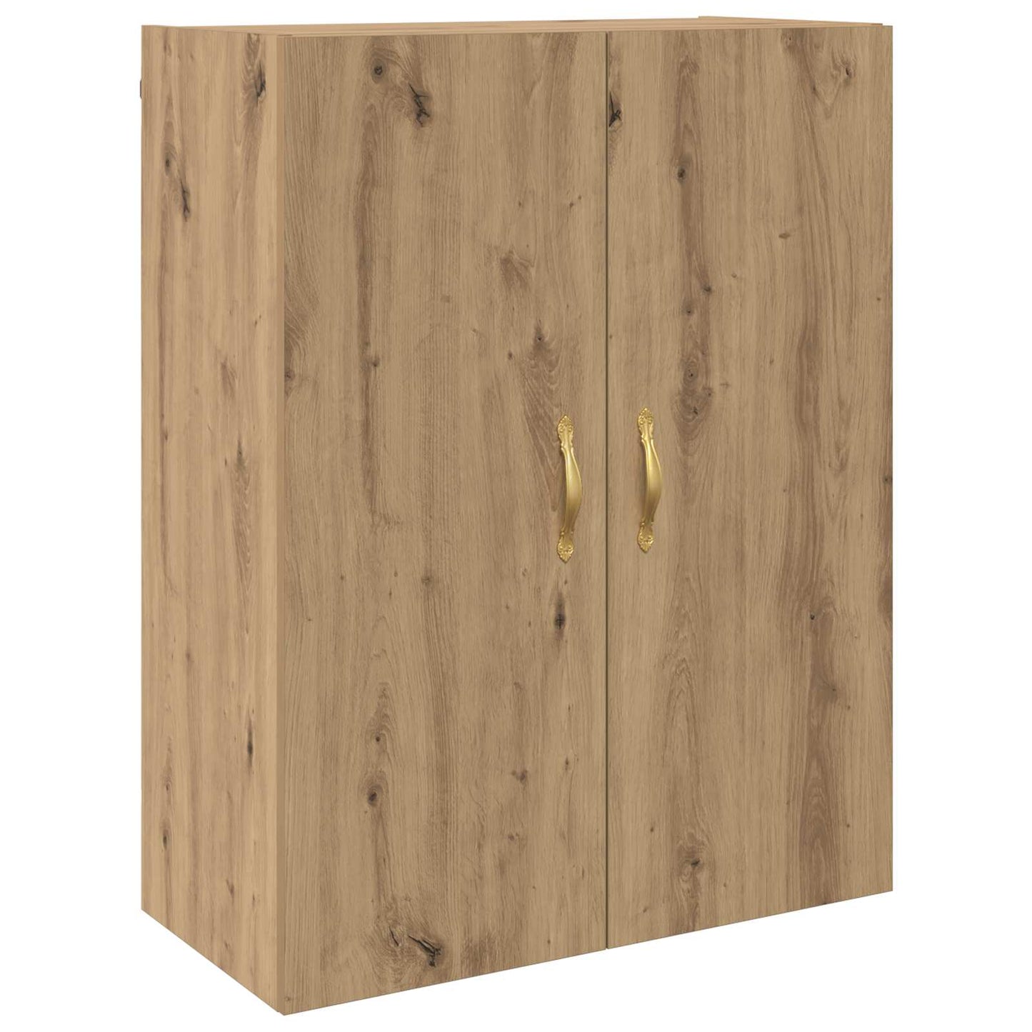 Vegghengt skap Veggmontert 2 pcs Artisan Eik 69,5 x 34 x 90 cm