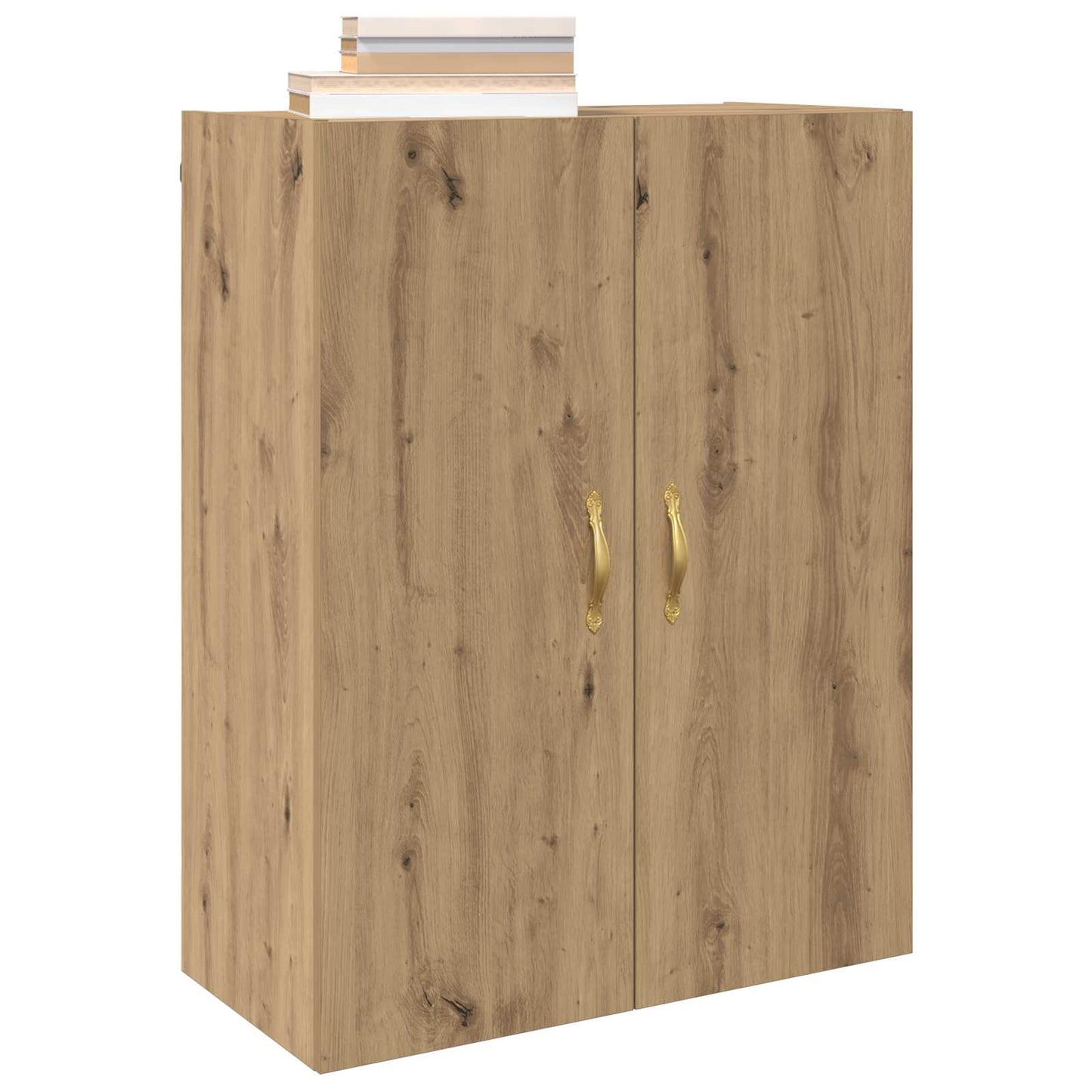 Vegghengt skap Veggmontert 2 pcs Artisan Eik 69,5 x 34 x 90 cm