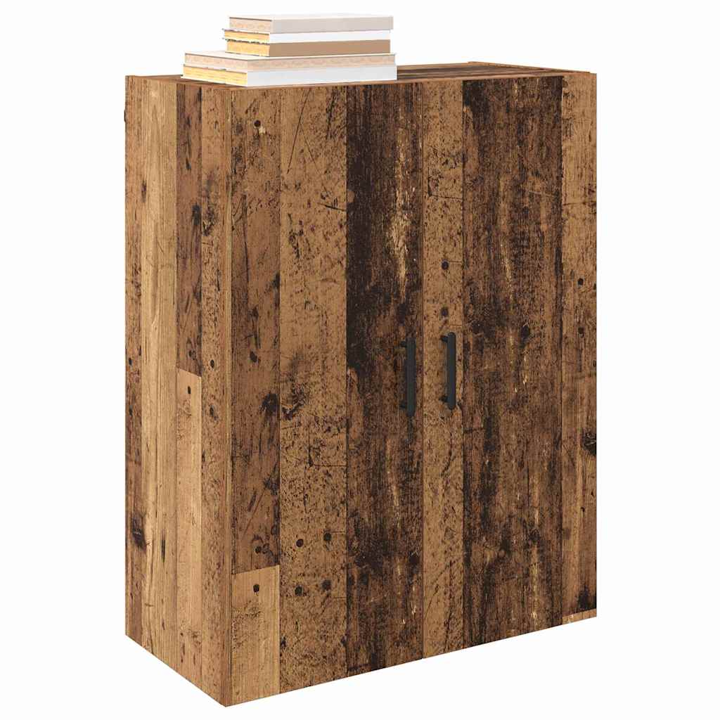 Veggskap Gammelt Tre2 stk 69.5 x 34 x 90 cm