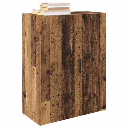 Veggskap Gammelt Tre2 stk 69.5 x 34 x 90 cm