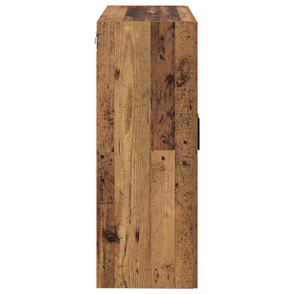 Veggskap Gammelt Tre2 stk 69.5 x 34 x 90 cm