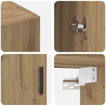Veggskap Artisan Eik 2 stk 69.5 x 34 x 90 cm