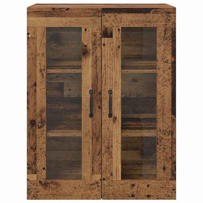 Veggskap Gammelt Tre 2 stk 69.5 x 34 x 90 cm